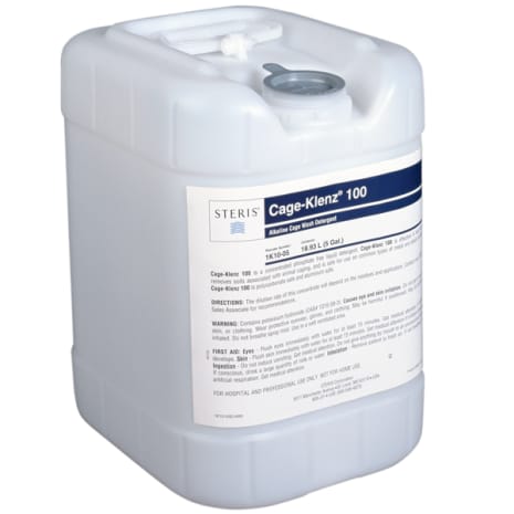 CAGE-KLENZ 100 (5 GAL- PLASTIC JERRICAN) Shop STERIS Product Number 1K1005