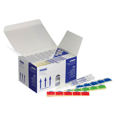 STERIS Product Number 2369AB NINHYDRIN PROTEIN DET. KIT (BULK PACK) BX OF 25 TESTS