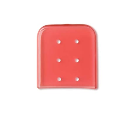 STERIS Product Number 30818 OSTEOTOME CAP VENT RED TINT DIA 1.5X1.5IN [100/PK]