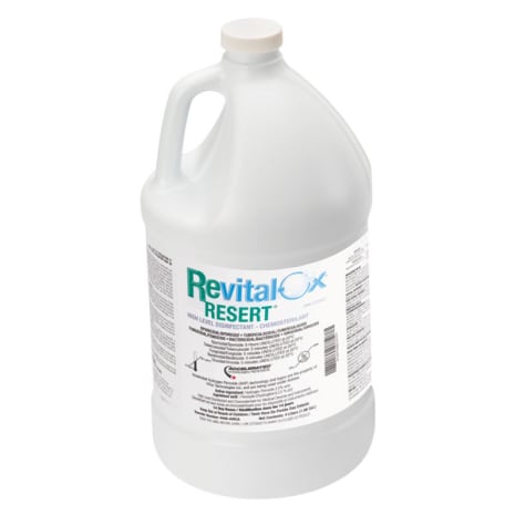 STERIS Product Number 4440AWCA REVITAL-OX RESERT HIGH LEVEL DISINFECTANT - CHEMOSTERILANT CANADIAN (4 X 4 LITER)