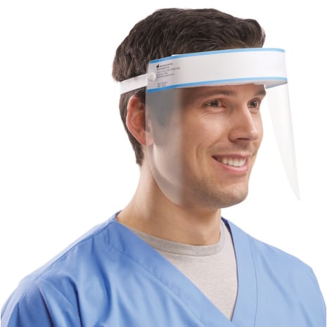 FACE SHIELD FULL 13IN W 7.5IN L [24/BX] Shop STERIS Product Number 4505B