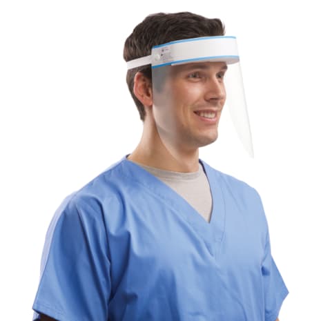 FACE SHIELDS FULL 13 INCH WIDE 9 INCH LONG [24/BX] Shop STERIS Product Number 4506