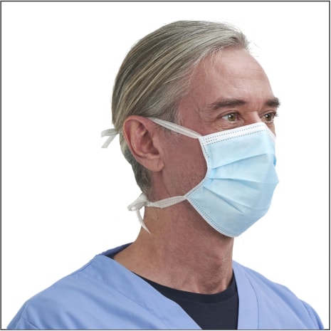 SURGICAL FACE MASK WITH TIES ASTM LEVEL 3 [50/PK] Shop STERIS Product Number 4522