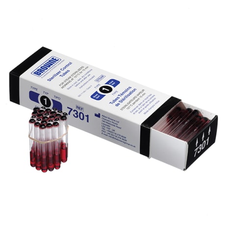STERIL CNTR TUBE TYPE 1-BLACK SPOT (100 TBS/BX) Shop STERIS Product Number 7301AB