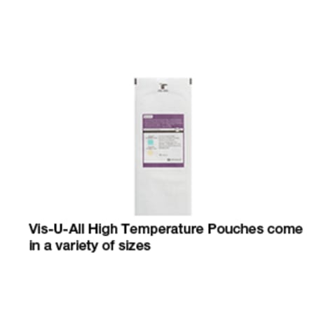 VIS-U-ALL HIGH TEMP 16"X16" HEAT SEAL POUCH 5BX/CS Shop STERIS Product Number 883116