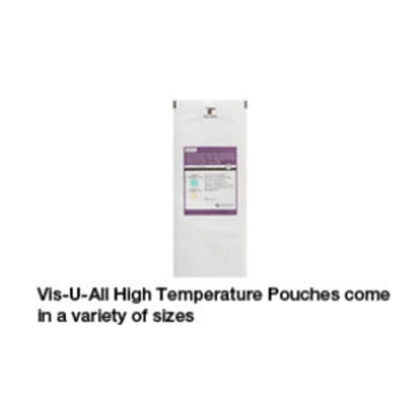 STERIS Product Number 884122 VIS-U-ALL HIGH TEMP 18"X22" SELF SEAL POUCH 5BX/CS
