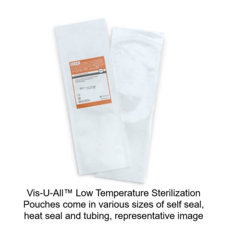 STERIS Product Number 886037 VIS-U-ALL LOW TEMP 3"X7" SELF SEAL POUCH 8 BX/CS