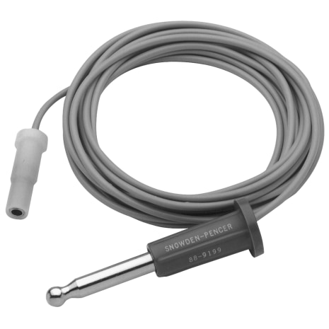 UNIPOLAR BOVIE CORD W/UNIVERSAL PLUG Achetez le numéro de produit STERIS 889199