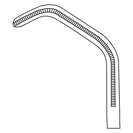 DEBAKEY SATINSKY CLAMP 9-5/8IN SM JAW DEP 1/2IN Shop STERIS Product Number CH7300