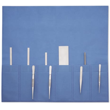 INSTRUMENT ORGANIZER 2ROWS 6POCKETS W FLAP[100/CA] Shop STERIS Product Number CSDH300
