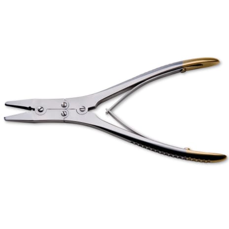 STAINLESS STEEL PLIERS DOUBLE ACTION 7IN 3MM WIDE TIPS [1/EA] Shop STERIS Product Number KI46573