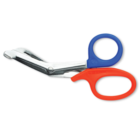 UTILITY SCISSORS NEON ORANGE / BLUE 7.5IN [1/EA] Achetez le numéro de produit STERIS KS167