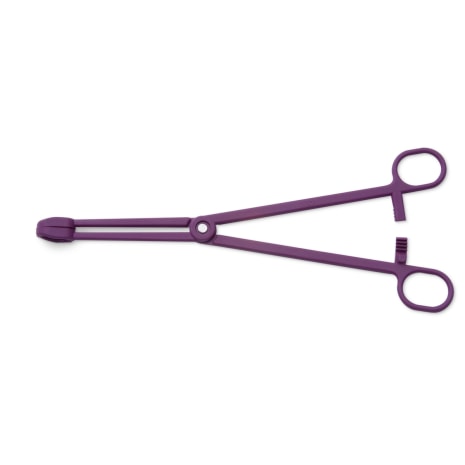 PLASTIC INSTRUMENTS SPONGE FORCEP 9.5 INCH  PURPLE [1/EA Shop STERIS Product Number KS554