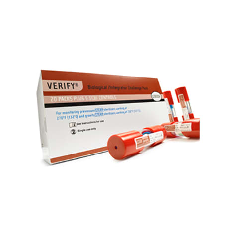 VERIFY BI/CI CHALLENGE PACK (20 PKS & 5 CNTRLS/BX) Achetez le numéro de produit STERIS LCB006