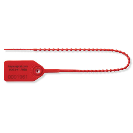 BREAKAWAY TAGS UNIQUE NO. RED 6 X 0.82 INCH [100/PK] Shop STERIS Product Number LR324