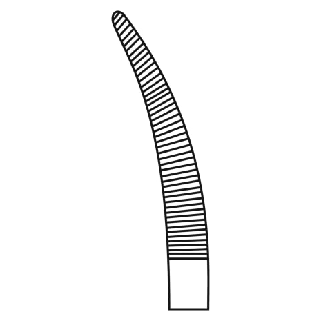 BOETTCHER TONSIL ART FORCEPS SLT CVD JAW 7-1/2IN Shop STERIS Product Number MO1700