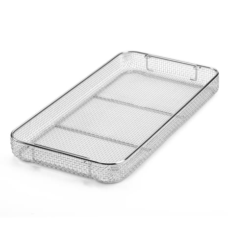 MESH TRAY W/DROP HANDLES  480 X 250 X 50MM[1/EA] Shop STERIS Product Number MT9000