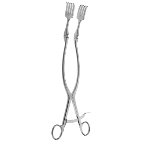 OBERHILL LAMINECTOMY RETRACTOR 4 PRONGS 12-1/4IN Shop STERIS Product Number NL5412