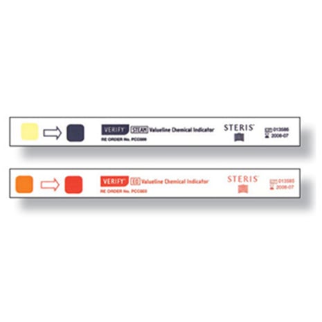 VERIFY EO VALUELINE CHEMICAL INDICATOR (BOX OF 250 INDICATORS) Shop STERIS Product Number PCC003