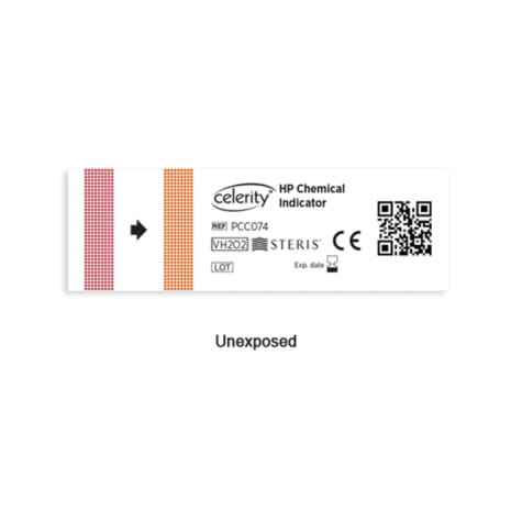 STERIS Product Number PCC074 CELERITY HP CHEMICAL INDICATOR 200/BOX