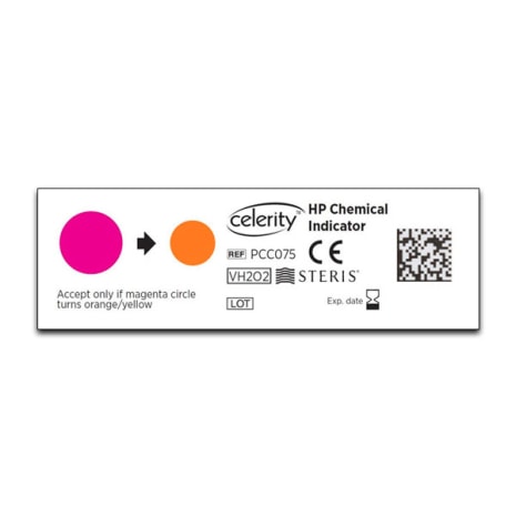 CELERITY HP CHEMICAL INDICATOR 200/BOX Shop STERIS Product Number PCC075
