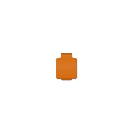PLASTIC TRAY TAG CLIP 1.18 X 1.18 IN ORANGE[10/PK] Shop STERIS Product Number PT0107