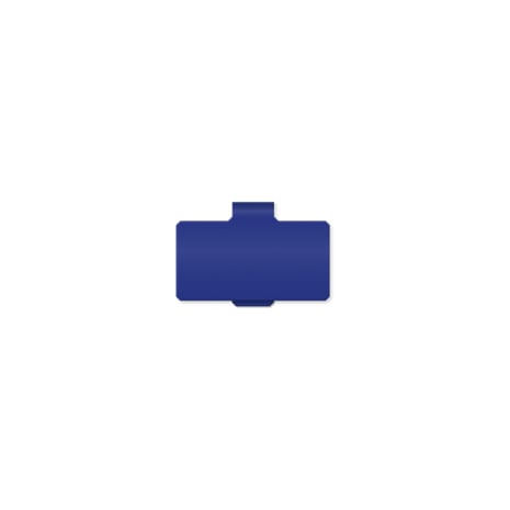 PLASTIC TRAY TAG CLIP 2.17 X 1.18 IN BLUE[10/PK] Shop STERIS Product Number PT0202