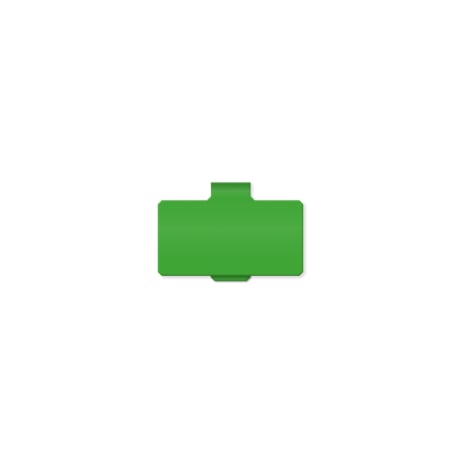 PLASTIC TRAY TAG CLIP 2.17 X 1.18 IN GREEN[10/PK] Achetez le numéro de produit STERIS PT0203