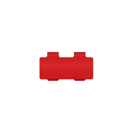 PLASTIC TRAY TAG CLIP 2.76 X 1.18 IN RED[10/PK] Shop STERIS Product Number PT0404