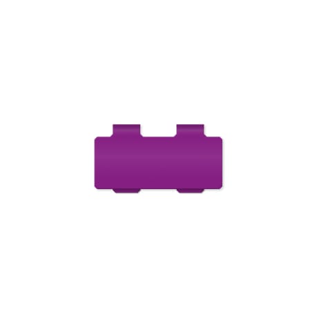 PLASTIC TRAY TAG CLIP 2.76 X 1.18 IN PURPLE[10/PK] Shop STERIS Product Number PT0406