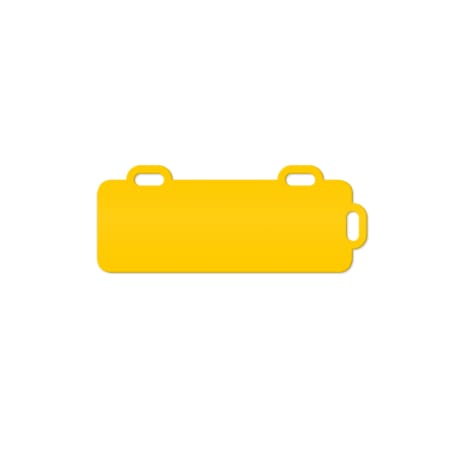 PLASTIC TRAY TAG 3.54 X 1.18 IN YELLOW[10/PK] Shop STERIS Product Number PT0605