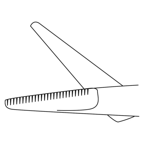 ADULT NASAL SCISSORS SERRATED STR 5-1/8 Shop STERIS Product Number RH550051