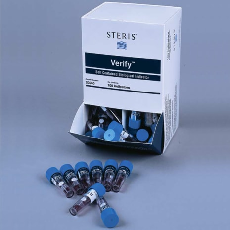 STERIS Product Number S3112 VERIFY SCBI BA 1E6 (100/BOX)