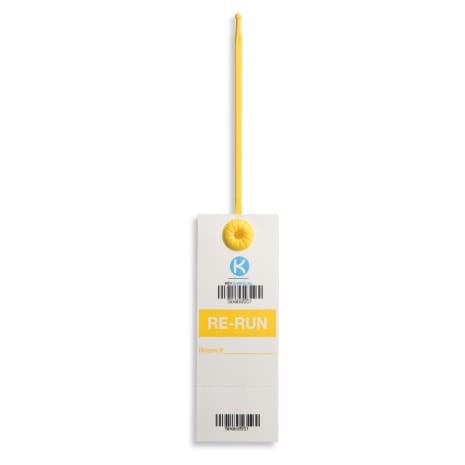 SMART TAG RE-RUN YELLOW 5.5 X 2IN W MARKER [50/PK] Shop STERIS Product Number ST0405