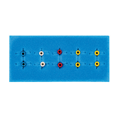 5 PAIRS OF ASST SUTURE CLAMP TAGS STERILE [5/BX] Shop STERIS Product Number VB22000
