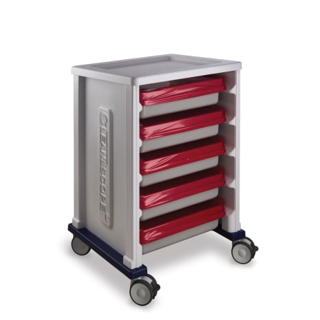 CLEANASCOPE 5 TRAY CART  STANDARD TRAYS Shop STERIS Product Number 103633