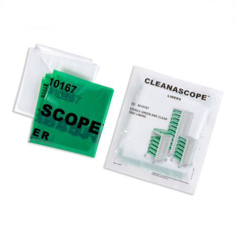 CLEANASCOPE STERILE GREEN AND CLEAR LINER Shop STERIS Product Number 4010167