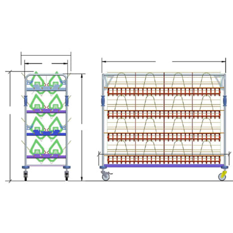 UTENSIL RACK Achetez le numéro de produit STERIS FD323