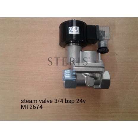 3/4" 2/2 STEAM SOLENOID VALVE - STAINLESS STEEL Shop STERIS Product Number M12674
