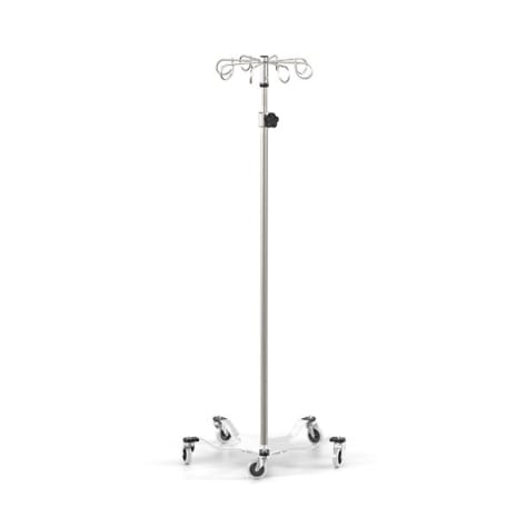 IV POLE STAINLESS 8-HK 5-LG SPIDER-BASE Shop STERIS Product Number MCE271RT