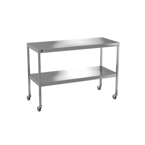 STERIS Product Number MCE506 INSTRUMENT TABLE SS WITH SHELF 20W X 48L X 34H