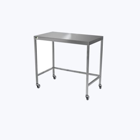 STERIS Product Number MCE564 NESTABLE INSTRUMENT TABLE U-BRACE 20W X 38L X 38H