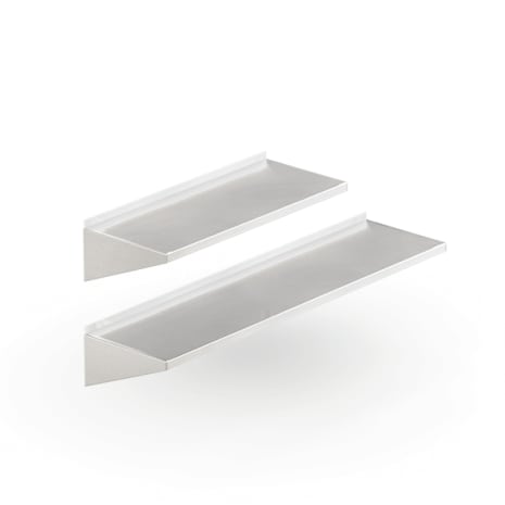 STERIS Product Number MCE640 WALL SHELF STAINLESS 24W X 10D