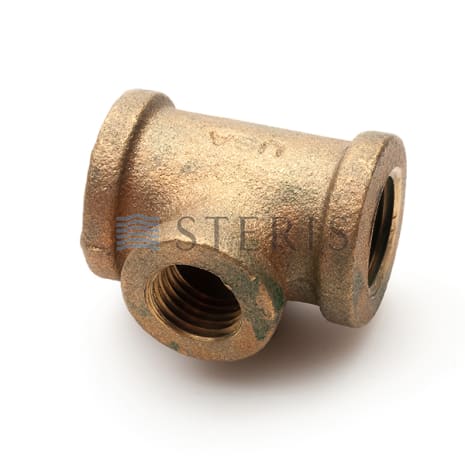 TEE 3/8 X 3/8 X 1/4 BRASS Shop STERIS Product Number P004910091