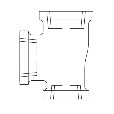 TEE 1/2 X 3/8 X 1/2 BRASS Shop STERIS Product Number P004916091