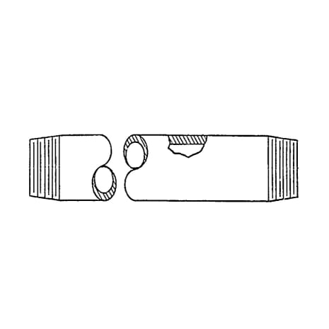 NIPPLE 1/8 IN. X 3 IN. BRASS Shop STERIS Product Number P028903091
