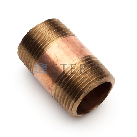 NIPPLE 1 IN.NPT 2 IN.LG BRASS Shop STERIS Product Number P029356091