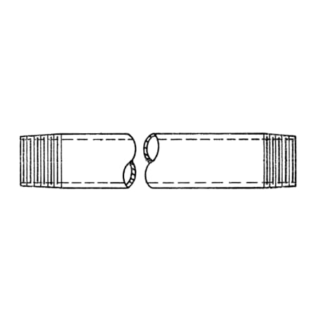 NIPPLE 1 IN.NPT 5-3/4 IN.LG BRS Shop STERIS Product Number P029371091