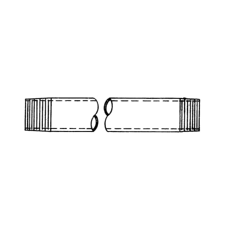 NIPPLE 1/2 X 2 Shop STERIS Product Number P040607063
