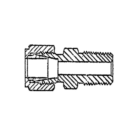 CONNECTOR MALE STRAIGHT Shop STERIS Product Number P043289091